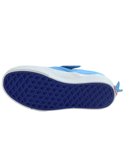Tênis Infantil Vans Slip-On Shark - Blue/True White