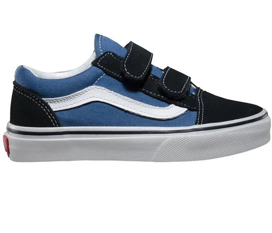 Tênis Juvenil Vans Old Skool V - Navy/True White