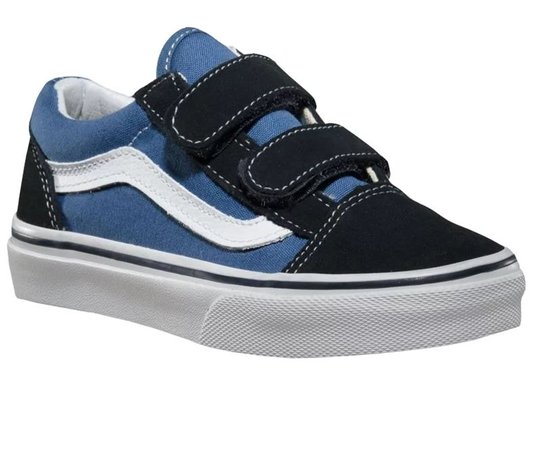 Tênis Juvenil Vans Old Skool V - Navy/True White