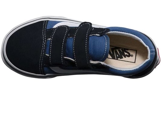 Tênis Juvenil Vans Old Skool V - Navy/True White