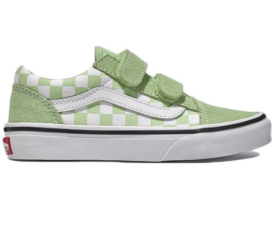 Tênis Juvenil Vans Old Skool V - Verde Claro