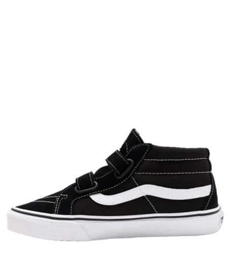 Tênis Juvenil Vans SK8 Mid Reissue V - Black/White