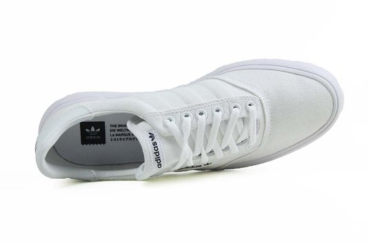 Tênis Masculino Adidas 3MC - White/White