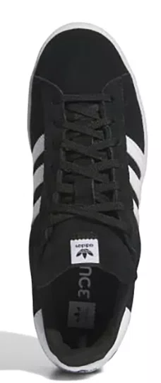 Tênis Masculino Adidas Campus ADV - Preto/Branco