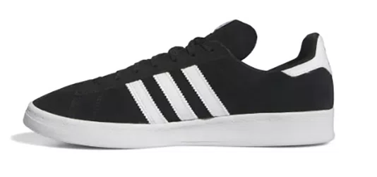 Tênis Masculino Adidas Campus ADV - Preto/Branco