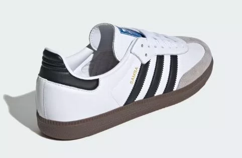 Tênis Masculino Adidas Samba - Branco/Marrom