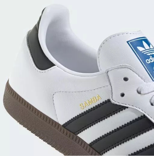 Tênis Masculino Adidas Samba - Branco/Marrom