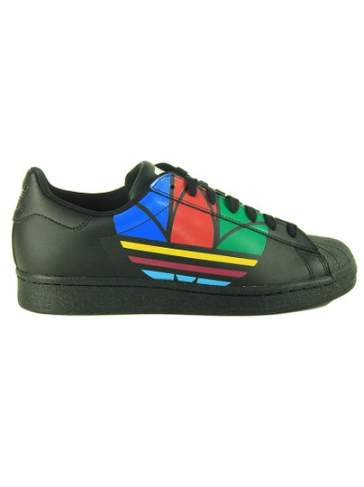 Tênis Masculino Adidas Superstar Pure - Preto/Vermelho/Azul