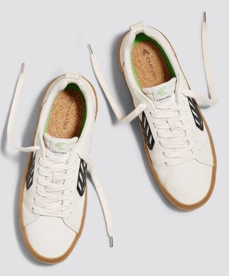Tênis Masculino Cariuma Catiba Pro Skate - Gum Vintage White