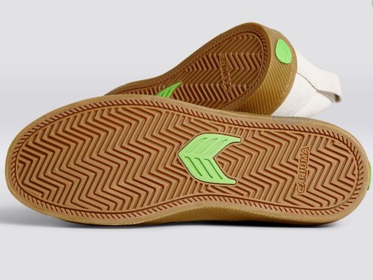 Tênis Masculino Cariuma Catiba Pro Skate - Gum Vintage White