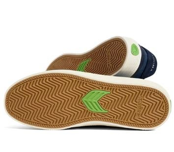 Tênis Masculino Cariuma Luan Pro Plaza Taupe Suede - Marinho