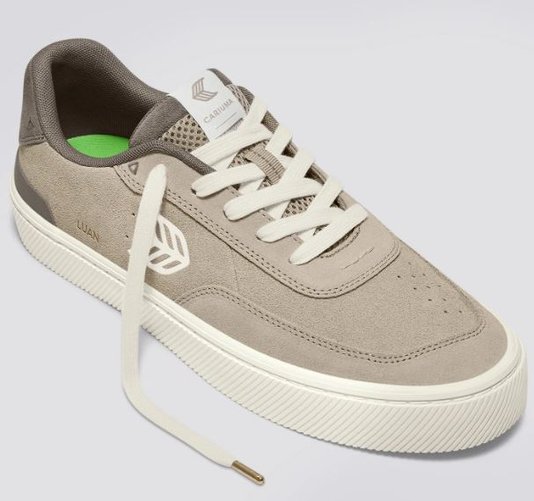Tênis Masculino Cariuma Luan Pro Plaza Taupe Suede - Nude