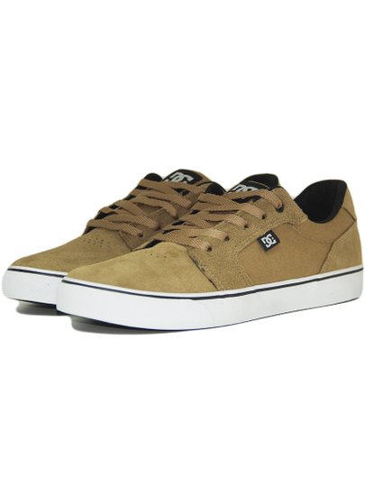 Tênis Masculino DC Anvil LA - Caramel/Black/White