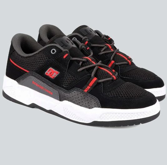Tênis Masculino DC Construct Importado - Black/Red