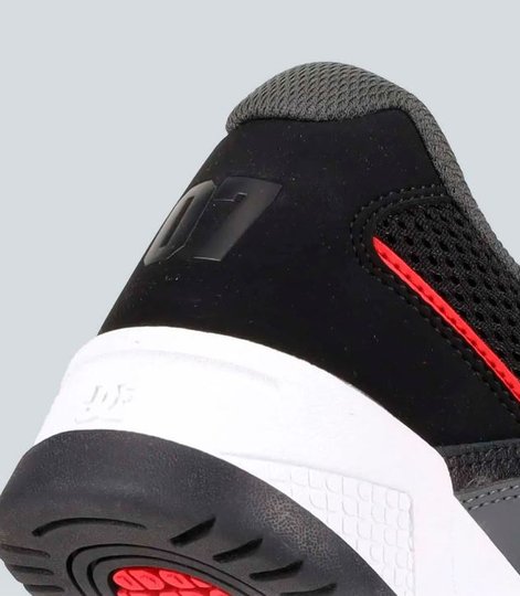 Tênis Masculino DC Construct Importado - Black/Red