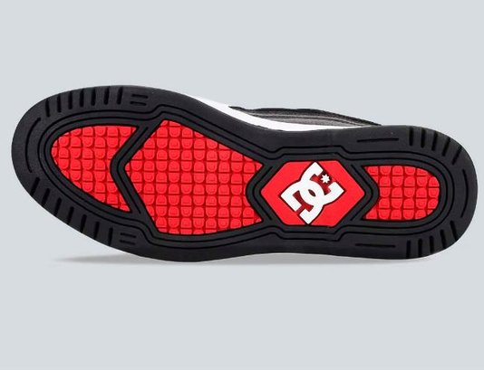 Tênis Masculino DC Construct Importado - Black/Red