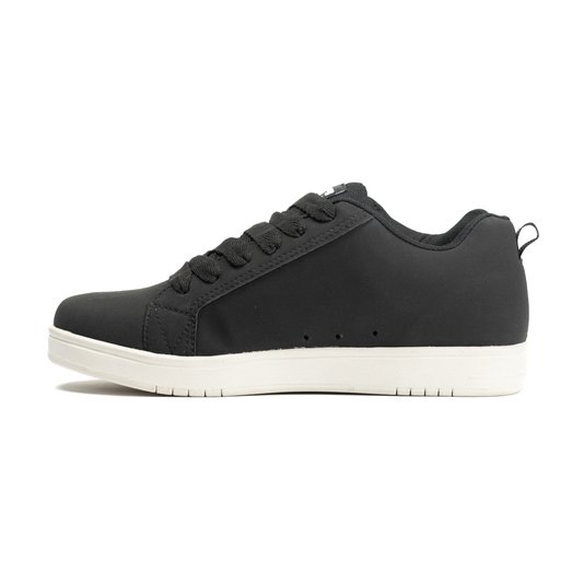 Tênis Masculino Dc Court Graffik - Black White