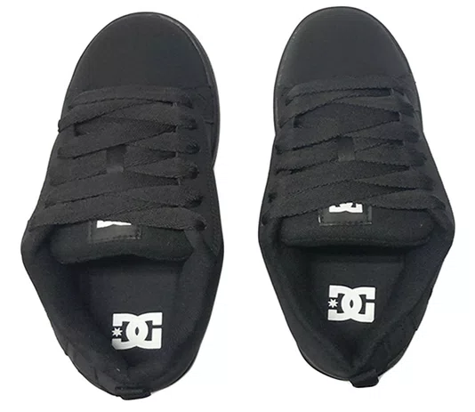 Tênis Masculino Dc Court Graffik S - Black/Black