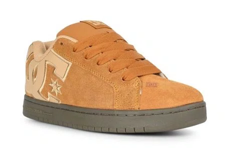 Tênis Masculino Dc Court Graffik Se Imp - Brown/Gum