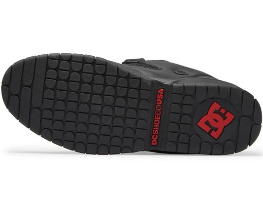 Tênis Masculino DC JS 1 - Black/Red Shanahan