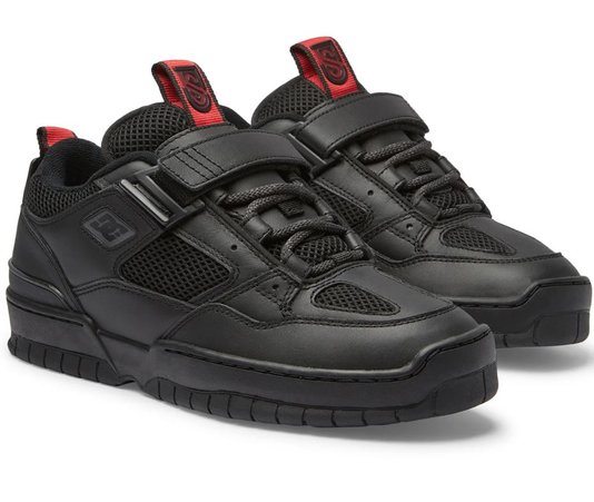 Tênis Masculino DC JS 1 - Black/Red Shanahan