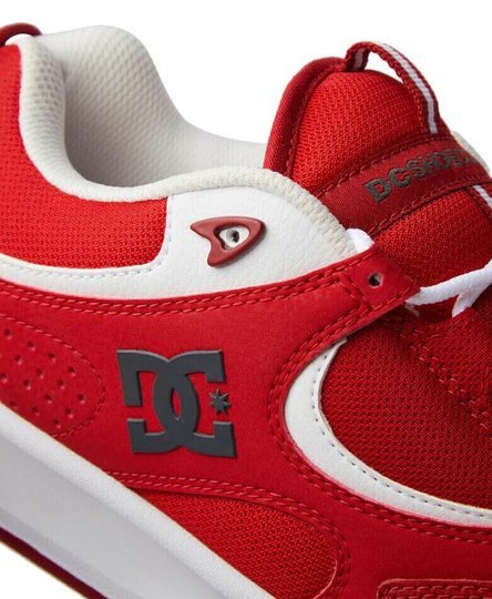 Tênis Masculino DC Kalynx Zero Importado - Red/White