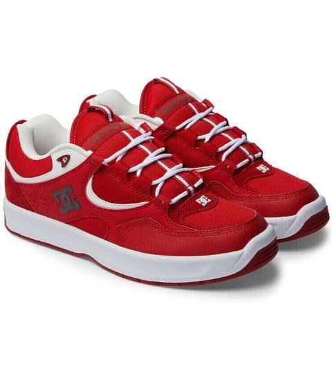 Tênis Masculino DC Kalynx Zero Importado - Red/White