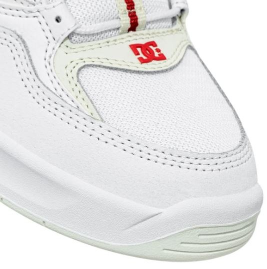 Tênis Masculino DC Kalynx Zero Importado - White/Red
