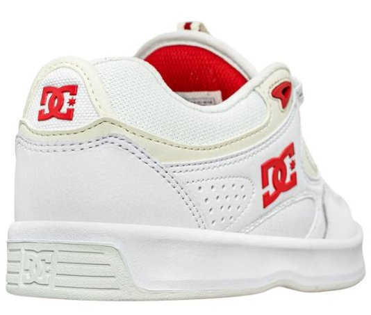 Tênis Masculino DC Kalynx Zero Importado - White/Red