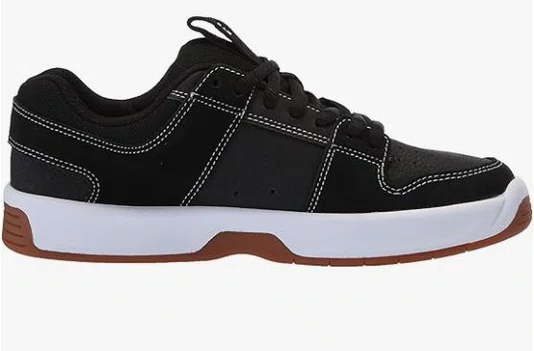 Tênis Masculino Dc Lynx Zero Importado - Black/White