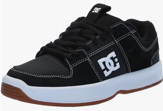 Tênis Masculino Dc Lynx Zero Importado - Black/White
