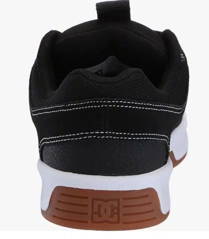 Tênis Masculino Dc Lynx Zero Importado - Black/White