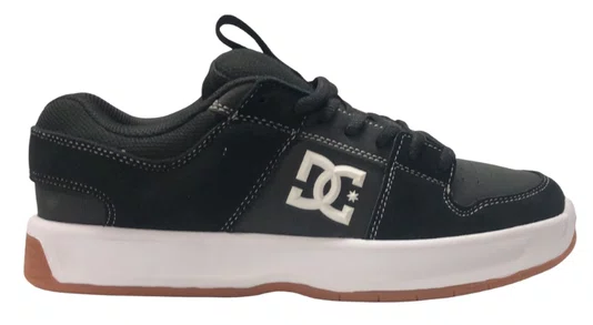 Tênis Masculino Dc Lynx Zero Importado - Black/White