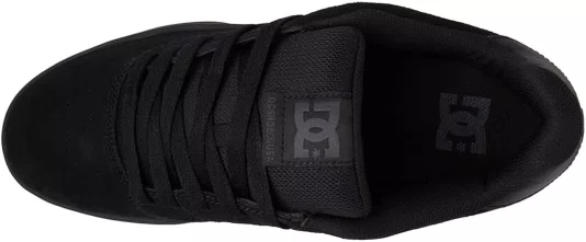 Tênis Masculino DC Men's Central Casual Low Top Skate Shoe Sneaker - Black Black/Gum