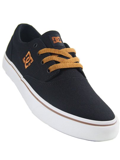 Tênis Masculino Dc New Flash 2 Tx - Black/Brown/White