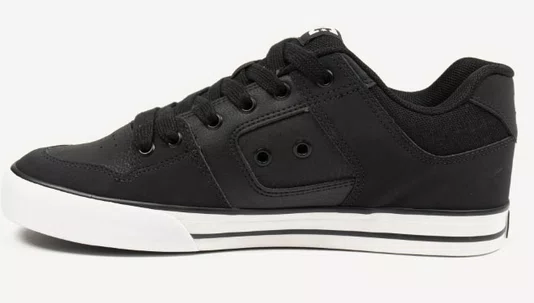 Tênis Masculino DC Pure - Black/White