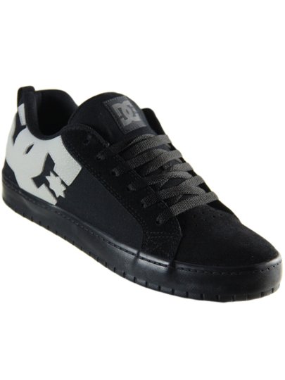 Tênis Masculino DC Shoes Courrt Grafffik TX - Blaack/Grey/Black
