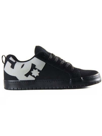 Tênis Masculino DC Shoes Courrt Grafffik TX - Blaack/Grey/Black