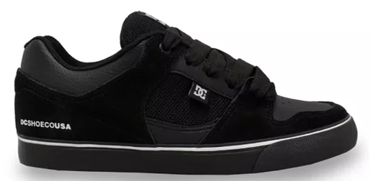 Tênis Masculino DC Shoes Dc Course XL - Black/Black