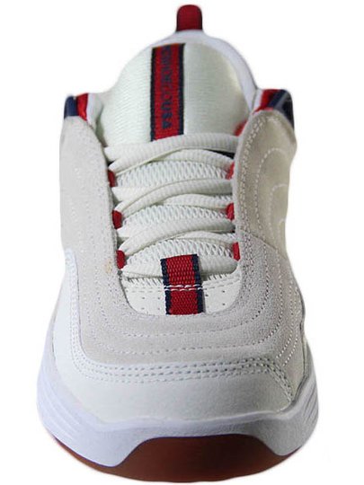 Tênis Masculino DC Williams Slim S - White/Navy/Red