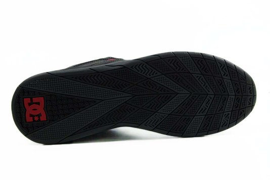 Tênis Masculino Dc Willians Slim - Black/DK Grey/Athletic Red