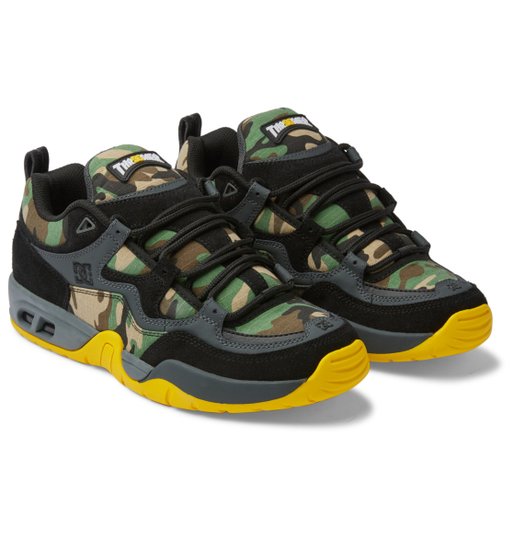 Tênis Masculino DC X Thrasher Truth - Black/Camo