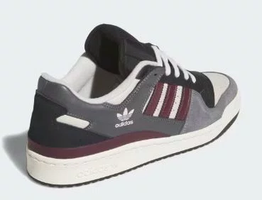 Tênis Masculino Forum 84 Low - Preto/Bordo