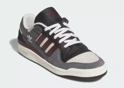Tênis Masculino Forum 84 Low - Preto/Bordo