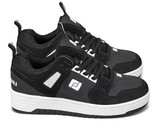 Tênis Masculino Freeday Ghetto - Preto/Branco