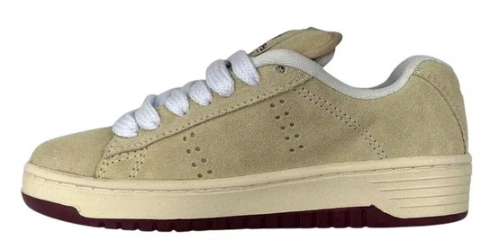 Tênis Masculino Freeday Jab Birch Adere^ncia Superior - Creme/Bordo