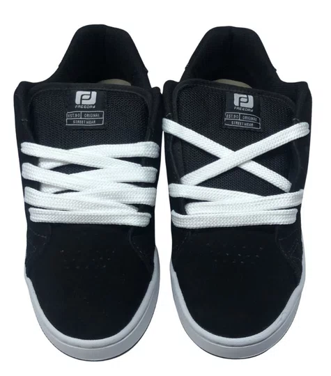 Tênis Masculino Freeday Jab Lite - Preto/Branco