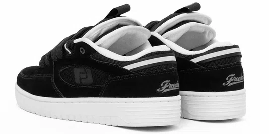Tênis Masculino Freeday Switch duas linguetas - Preto/Branco