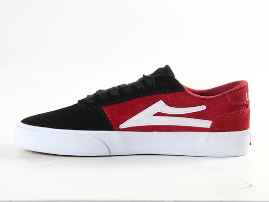 Tênis Masculino Lakai Manchester - Black/White/Red