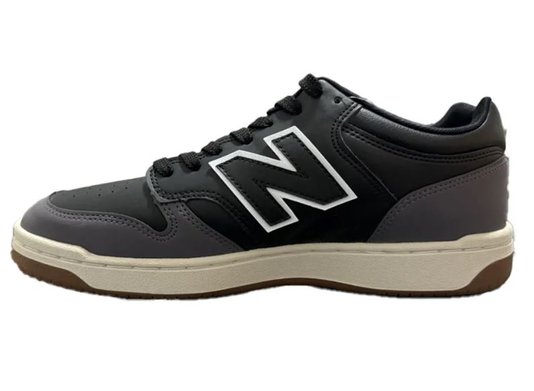Tênis Masculino New Balance 480 Low Preto Grafite